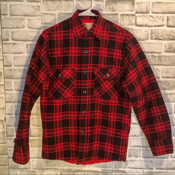 sears flannel jacket
